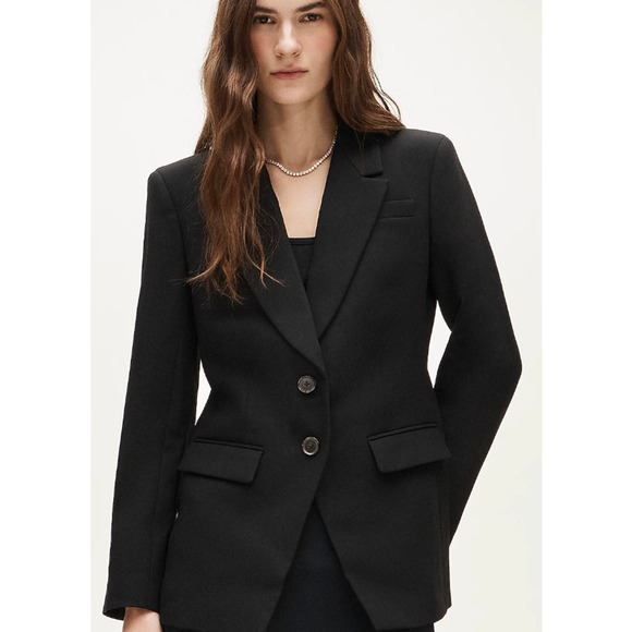 J.Crew Jackets & Blazers - New! J.Crew Wm's Madelyn Blazer in Four-Season Stretch Size 10 Black MSRP $248